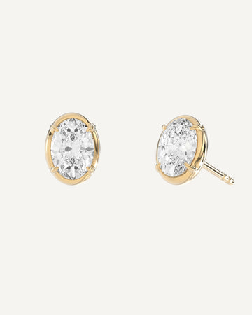 MARAI OVAL STUD