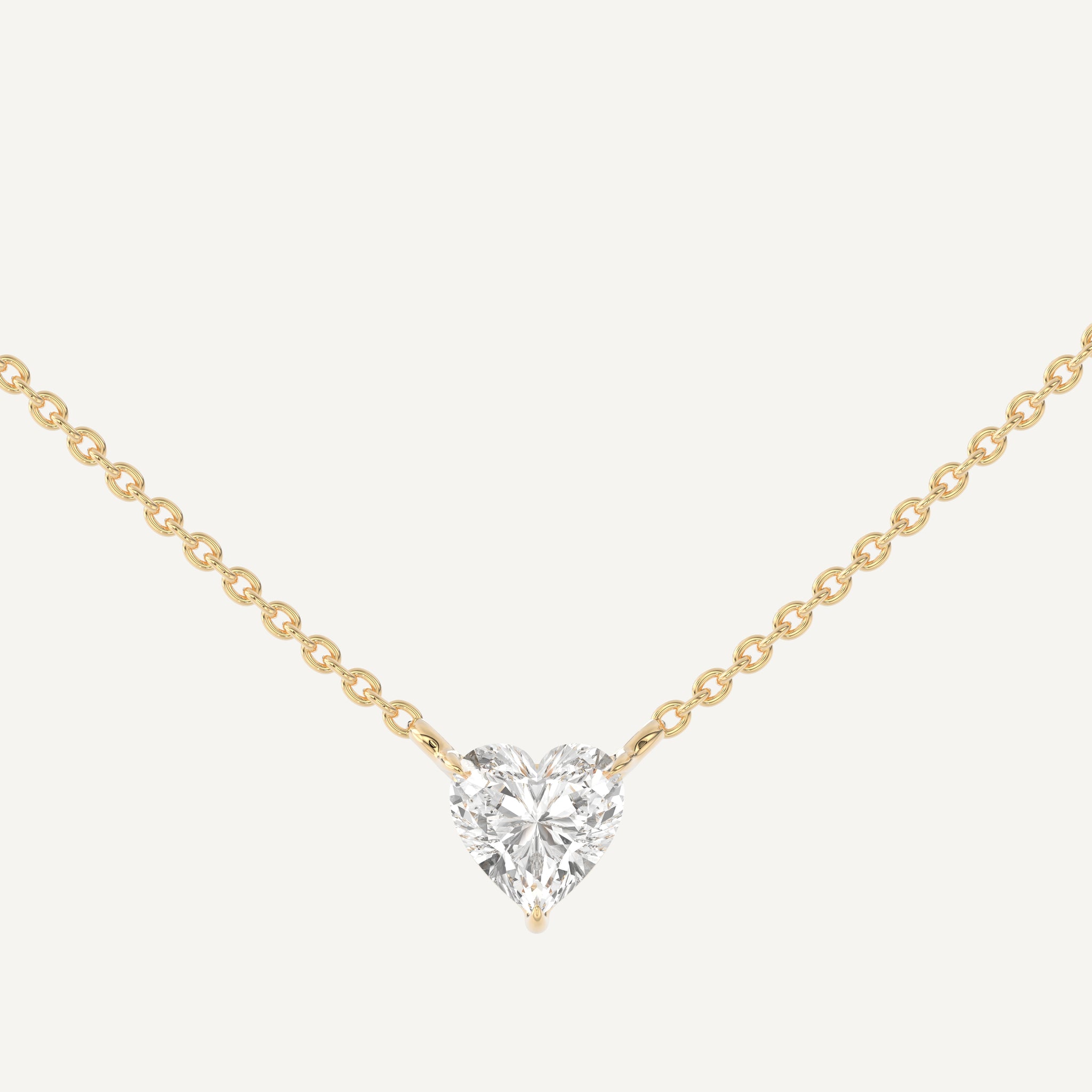 MARAI HEART SOLITAIRE NECKLACE