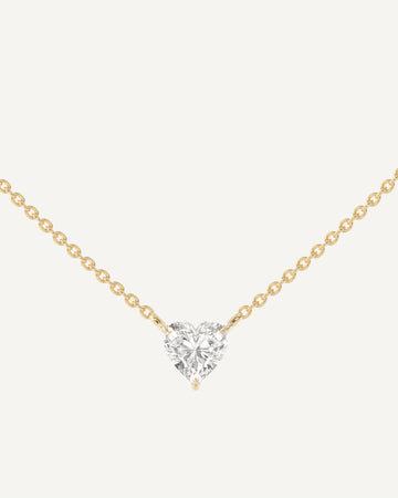 MARAI HEART SOLITAIRE NECKLACE