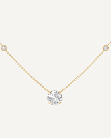 MARAI ROUND SOLITAIRE NECKLACE