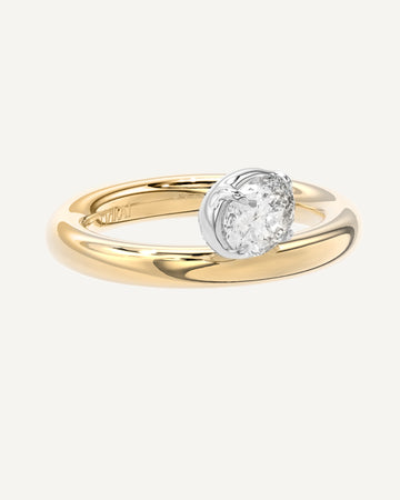 MARAI OVAL SUSPENDIDO RING