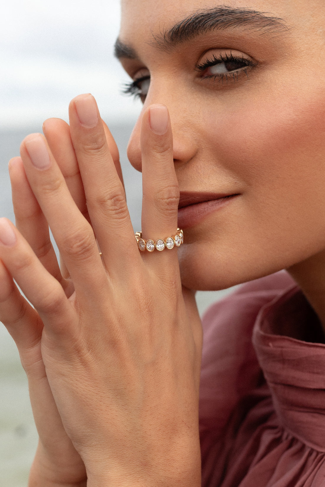 MARAI OVAL ETERNITY RING