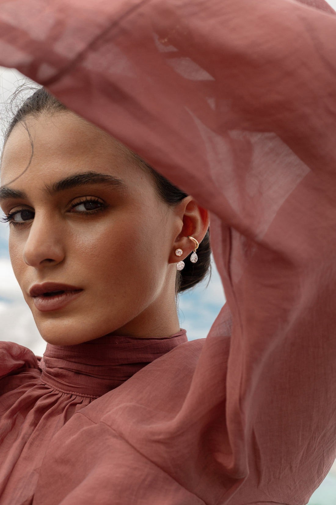 MARAI OVAL EAR JACKET